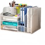 卓上収納ラック 引き出し付き ファ