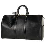 ルイ・ヴィトン Louis Vuitton キーポル 45 ハンドバッグ 旅行鞄 ビジネス 出張 ボストンバッグ エピ ノワール(ブラック) M59152 レディース 【中古】