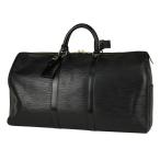 ルイ・ヴィトン Louis Vuitton キーポル 50 ハンドバッグ 旅行 出張 ボストンバッグ エピ ノワール(ブラック) M42962 レディース 【中古】