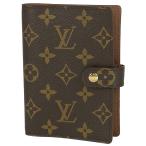 ルイ・ヴィトン Louis Vuitton アジェンダ PM 手帳カバー システム手帳 ビジネス 手帳・ブックカバー モノグラム ブラウン R20005 レディース 【中古】