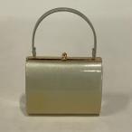 和装バッグ 美品 優品 フォーマル 銀彩 銀色 エナメル 和装小物  中古