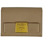  Prada PRADA Logo футляр для карточек лента карта inserting футляр для карточек safia-no кожа бежевый женский б/у 