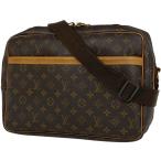 ショッピングヴィトン ルイ・ヴィトン Louis Vuitton リポーター GM 斜め掛け ショルダーバッグ モノグラム ブラウン M45252 レディース 中古