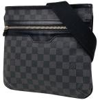 ルイ・ヴィトン Louis Vuitton トマス 斜め掛け ショルダーバッグ ダミエグラフィット ノワール(ブラック) N58028 メンズ 中古