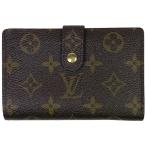 ショッピングVUITTON ルイ・ヴィトン Louis Vuitton ポルト モネ ビエ ヴィエノワ 札入れ 小銭入れ がま口 二つ折り財布 モノグラム ブラウン M61663 レディース 中古  ラッピング可