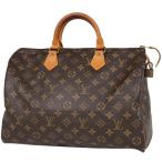 ショッピングVUITTON ルイ・ヴィトン Louis Vuitton スピーディ 35 ボストンバッグ 通勤 ハンドバッグ モノグラム ブラウン M41524 レディース 中古