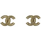 シャネル CHANEL ココマーク フェイクパール ピアス CCマーク ピアス GP ゴールド レディース 中古 ラッピング可