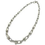 ティファニー TIFFANY&Co. ハードウェア グラジュエイテッド リンク ネックレス ネックレス シルバー925 シルバー レディース 中古