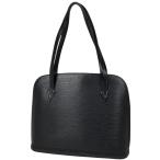 ルイ・ヴィトン Louis Vuitton リュサック 肩掛け トートバッグ ショルダーバッグ エピ ノワール(ブラック) M52282 レディース 中古
