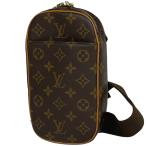 ルイ・ヴィトン Louis Vuitton ポシェット ガンジュ ショルダーバッグ 肩掛け ボディバッグ モノグラム ブラウン M51870 メンズ 中古