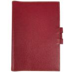  Hermes HERMES Agenda перчатка Toro ta- обложка для записной книжки блокнот * обложка для книги кожа красный женский б/у 