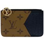 ルイ・ヴィトン Louis Vuitton ポルト カルト・ロミー カードケース モノグラムリバース アルマニャック(ブラウン) M81912 レディース 中古