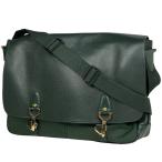 ルイ・ヴィトン Louis Vuitton デルスー メッセンジャーバッグ ショルダーバッグ タイガ エピセア(グリーン) M30164 メンズ 中古