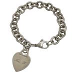 ティファニー TIFFANY&Co. ハートタグ チェーン ブレスレット 腕輪 シルバー925 シルバー 中古 在庫一掃 ラッピング可