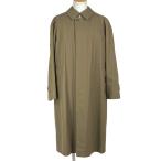 バーバリー BURBERRY ロゴボタン ステンカラーコート 裏チェック ライナー付き コート ステンカラーコート 綿 ベージュ メンズ 中古