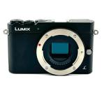 パナソニック Panasonic LUMIX DMC-GM5 ボディ ブラック デジタル ミラーレス 一眼カメラ 中古