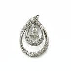 ダイヤモンド ペンダントトップ プラチナ メレダイヤ ペンダントトップ Pt900 ダイヤモンド レディース 中古