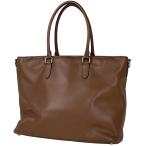 コーチ COACH ベケット ビジネス トート ロゴ トートバッグ レザー ブラウン C2841 メンズ 中古