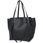 セリーヌ CELINE カバファントム スモール トートバッグ ハンドバッグ ショルダーバッグ トートバッグ レザー ブラック レディース 中古