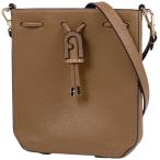 フルラ Furla ロゴ ショルダーバッグ アテナ 巾着型 ショルダーバッグ レザー ブラウン WE00309 レディース 中古