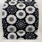 袋帯 美品 逸品 桜 黒 六通 正絹 中古