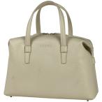 ロエベ LOEWE ロゴ ハンドバッグ 手提げ ハンドバッグ レザー ホワイト レディース 中古