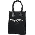 ショッピングGABBANA ドルチェアンドガッバーナ DOLCE&GABBANA ロゴ ミニ トートバッグ 2WAY ショルダーバッグ ハンドバッグ トートバッグ ナイロン ブラック レディース 中古
