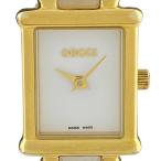 ショッピングgucci グッチ GUCCI チェンジベルト 1800L 腕時計 SS GP クォーツ ホワイト レディース 中古