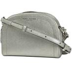 マークジェイコブス MARC JACOBS ロゴ ショルダーバッグ 2WAY クラッチバッグ ショルダーバッグ レザー シルバー レディース 中古