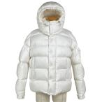 モンクレール MONCLER ロゴ ダウンジャケット VEZERE フード付き アウター ダウンジャケット ホワイト メンズ 中古