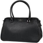 ケイトスペード Kate Spade ロゴ ハンドバッグ 2WAY ショルダーバッグ ミニボストン ハンドバッグ レザー ブラック K4673 レディース 中古