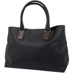 ボッテガヴェネタ BOTTEGAVENETA マルコポーロ トートバッグ トートバッグ コーティングキャンバス ブラック メンズ 中古