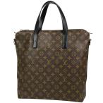 ルイ・ヴィトン Louis Vuitton キタン 手提げ トートバッグ モノグラムマカサー ブラウン ノワール(ブラック) M40388 メンズ 中古
