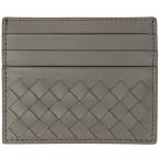  Bottega Veneta BOTTEGAVENETA сетка футляр для карточек футляр для карточек кожа серый ju женский б/у 