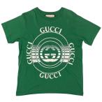 グッチ GUCCI GGロゴ 半袖Tシャツ インターロッキングG レディース トップス 半袖Tシャツ コットン グリーン メンズ 中古