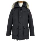 カナダグース CANADA GOOSE ブルックフィールドパーカ ダウンジャケット 2300JM R 防寒 アウター ダウンジャケット ネイビー メンズ 中古
