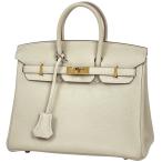 エルメス HERMES バーキン 25 ハンドバッグ トゴ アイボリー U レディース 中古