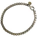  Tiffany TIFFANY&amp;Co. венецианский браслет рука колесо цепь браслет серебряный 925 серебряный женский б/у 