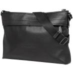 コーチ COACH リーグ ショルダーバッグ ロゴ メッセンジャーバッグ ショルダーバッグ レザー ブラック C3796 メンズ 中古