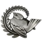 ジョージジェンセン Georg Jensen バードモチーフ ブローチ 309 鳥 シルバー925 シルバー レディース 中古 ラッピング可