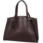 コーチ COACH チャーリー キャリーオール トートバッグ 2WAY ショルダーバッグ トートバッグ レザー ブラウン 25137 レディース 中古