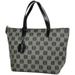 ロエベ LOEWE アナグラム トートバッグ ショルダーバッグ トートバッグ コーティングキャンバス ブラック レディース 中古