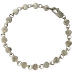 ショッピングused ティファニー TIFFANY&Co. ハート チェーン ブレスレット 腕輪 ブレスレット シルバー925 シルバー レディース 中古