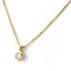 ダイヤモンド デザインネックレス YG イエローゴールド ペンダント ネックレス K18 ダイヤモンド レディース 中古