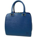 ルイ・ヴィトン Louis Vuitton ポンヌフ 手提げ ハンドバッグ エピ トレドブルー M52055 レディース 中古