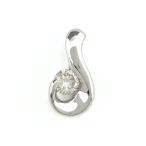  бриллиант подвеска с цепью платина подвеска с цепью Pt900 бриллиант б/у наличие один .