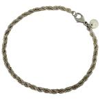ティファニー TIFFANY&amp;Co. ツイスト チェーン ブレスレット 腕輪 ブレスレット シルバー925 シルバー レディース 中古