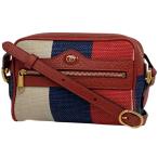 ショッピングgucci グッチ GUCCI ロゴ ショルダーバッグ トリコロール ショルダーバッグ ファブリック レッド 517350 レディース 中古 在庫一掃