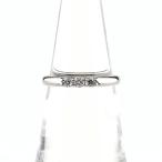 ショッピングジュエリー スタージュエリー STAR JEWELRY メレダイヤ デザインリング プラチナ 指輪 リング 8.5号 Pt950 ダイヤモンド レディース 中古
