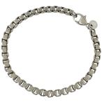 ティファニー TIFFANY&amp;Co. ベネチアン ブレスレット 腕輪 チェーン ブレスレット シルバー925 シルバー レディース 中古